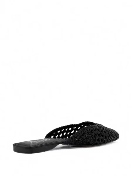 Papuci tip mules Sam Edelman fără toc negru