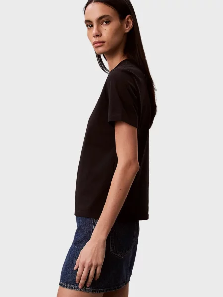 Класична футболка Calvin Klein Jeans чорна