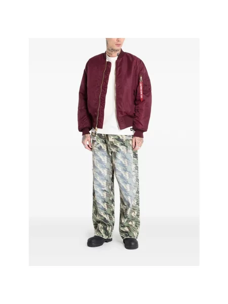 Kurtka bomber Alpha Industries czerwony