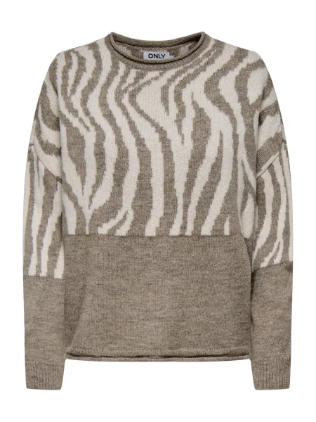 ONLY Pulover ONLJADE kaki bela
