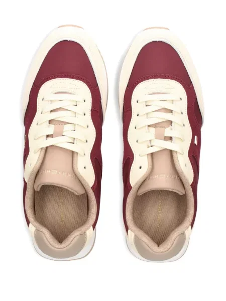 Sneakerși Tommy Hilfiger roșu