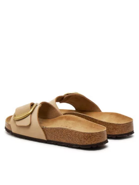 Birkenstock Natikači Madrid Big Buckle bež