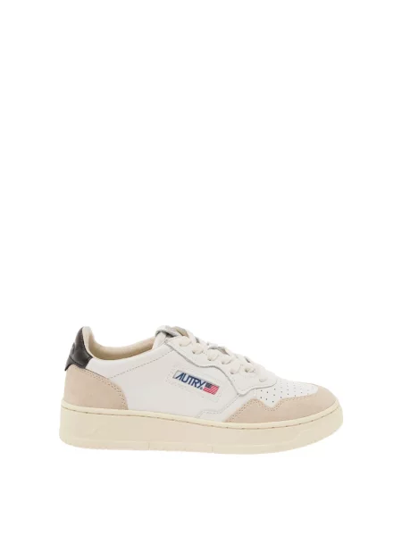 Sneakersy Autry skórzane białe