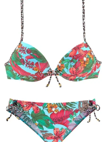 BRUNO BANANI Bikini mešane barve