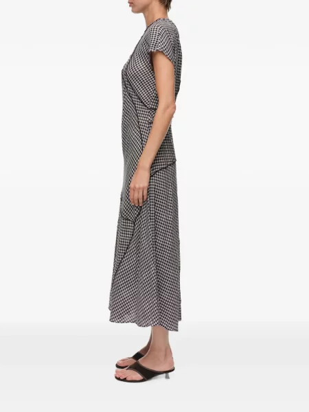 Rochie Bimba Y Lola în carouri negru