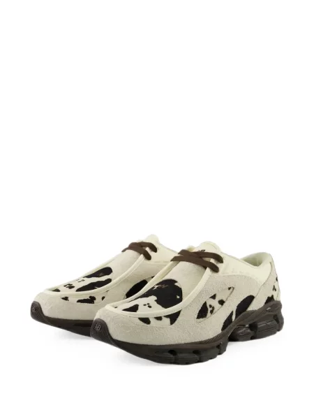 Sneakerși New Balance cu imagine cu model leopard negru