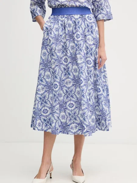 JOOP! Spódnica midi niebieski