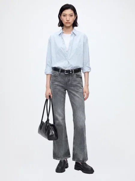 WEEKDAY Džínsy Aura denim čierny