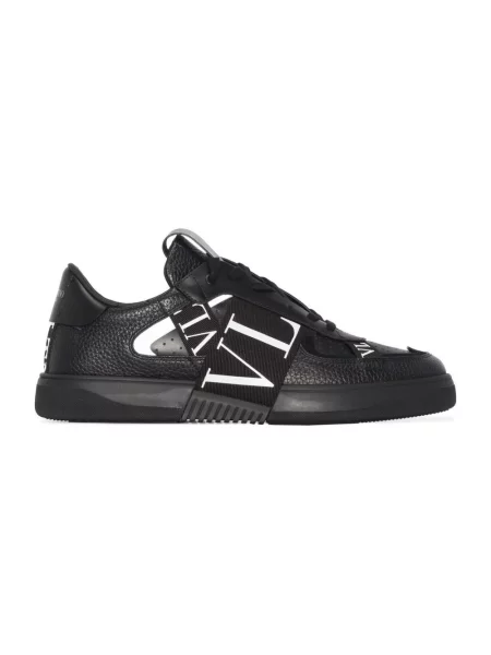 Sneakersy Valentino Garavani skórzane czarne