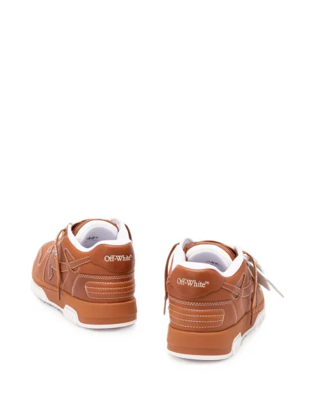 Sneakerși Off-white business alb