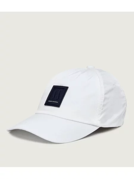 ARMANI EXCHANGE Șapcă negru / murdar alb