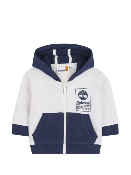 Bluza z kapturem dziecięca Timberland szara
