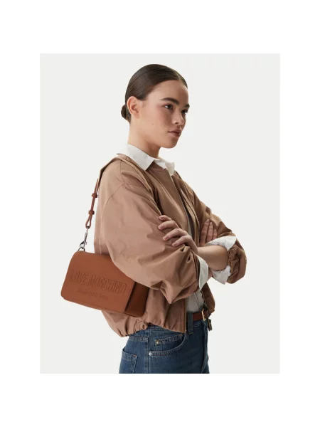 Torebka LOVE MOSCHINO brązowa