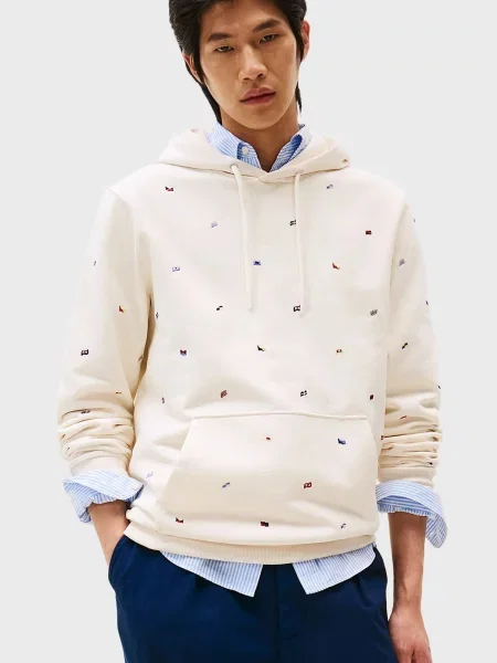 Толстовка Tommy Hilfiger белая