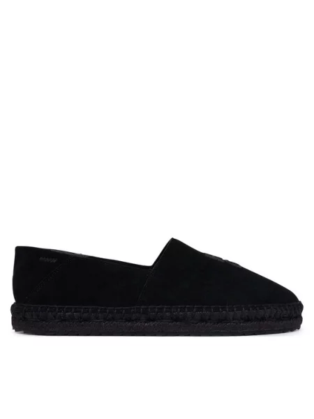 Espadrilky HUGO Sannes Slon SD čierna