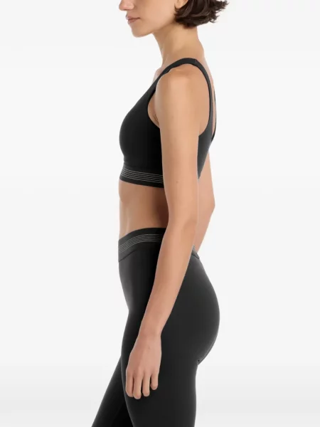 Scurt tricou New Balance cu imagine negru
