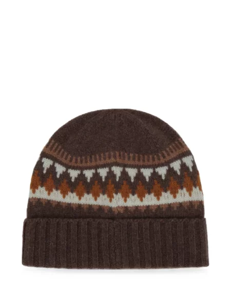 Dětské čepice Moncler Enfant hnědý
