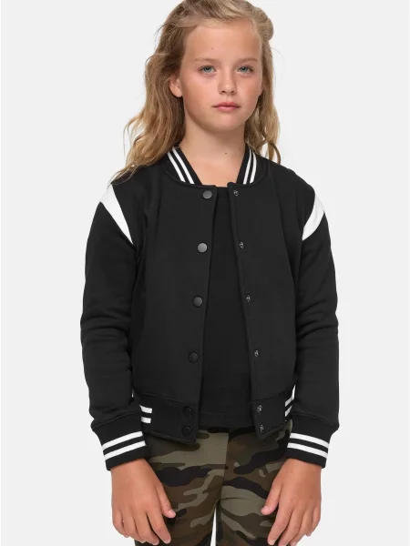 Urban Classics Hanorac negru alb