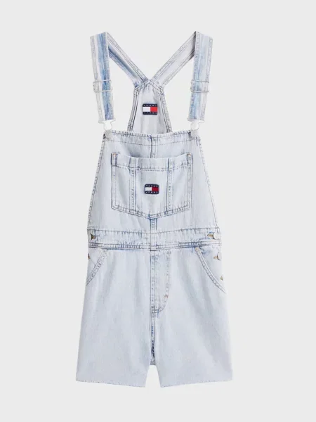 Джинсовий комбінезон Tommy Jeans блакитний