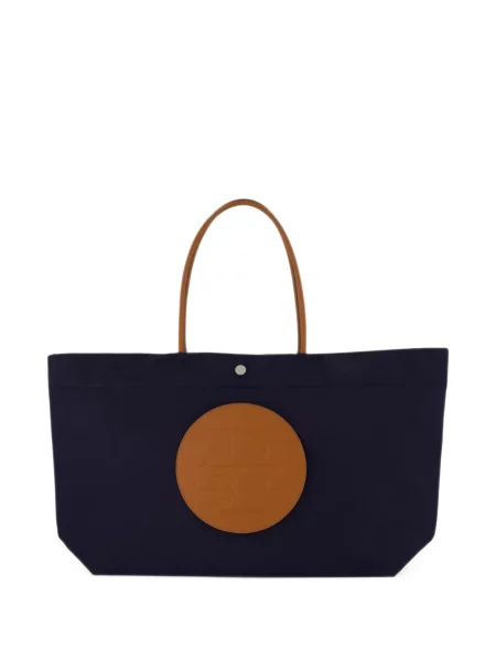 Reversibil geantă shopper Tory Burch albastru