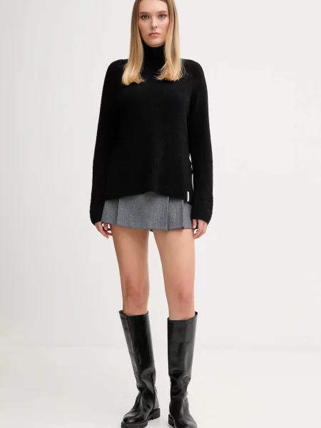 Шорти Gaudi однотонні висока посадка сірий