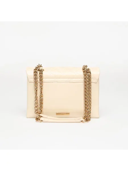 Torebka crossbody Kurt Geiger skórzana beżowa