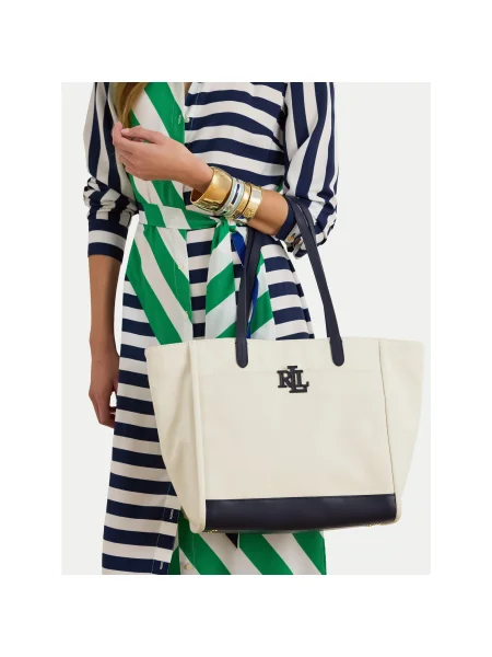 LAUREN RALPH LAUREN Kabelka Écru béžová