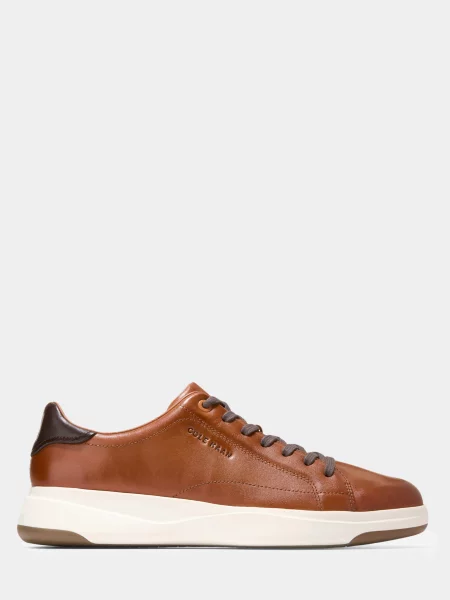 Шкіряні Кеди низькі Cole Haan коричневий