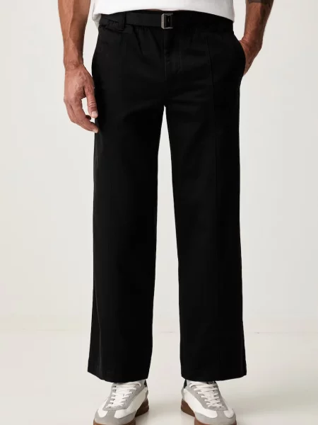 Calvin Klein Jeans pantaloni baggy pentru bărbați din negru