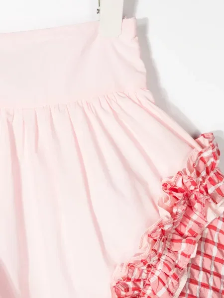 Spódnica mini dziecięca Simonetta różowa