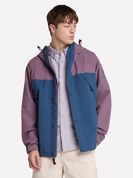 Водонепроницаемая демисезонная куртка Timberland фиолетовая