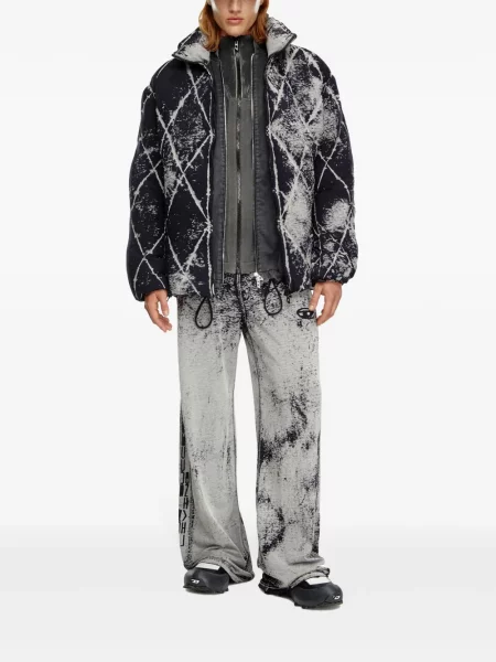 Kurtka bomber Diesel czarny