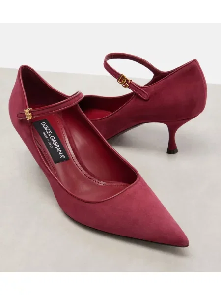Salonarji Dolce&gabbana iz semiša bordo