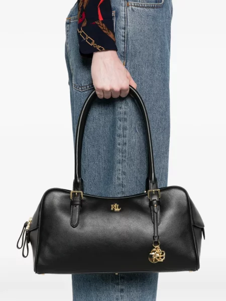 Geantă Lauren Ralph Lauren negru