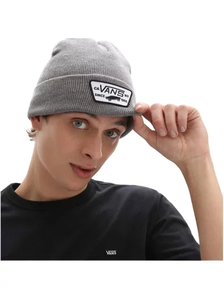 Čiapka Vans Milford Beanie Heather Grey sivá