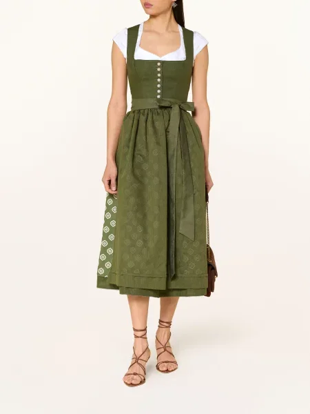 Kinga Mathe Bluzka Dirndl Samantha weiss biała