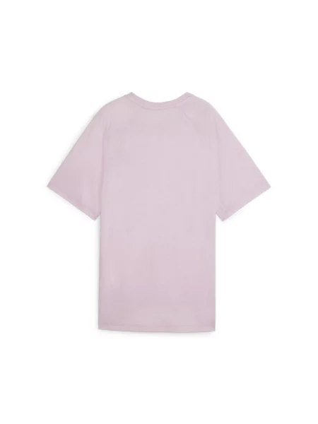 Koszulka z nadrukiem EVOSTRIPE PUMA Grape Mist Purple fioletowa
