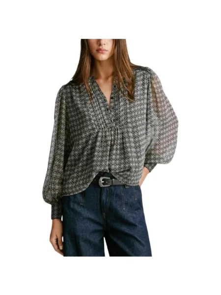 Blúzka Pepe Jeans čierna