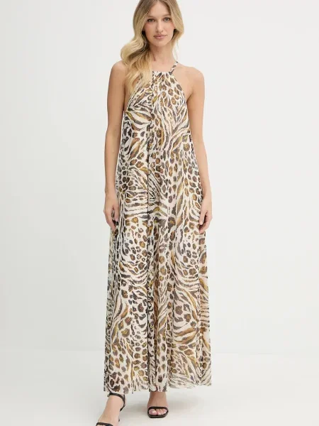 Marc Aurel rochie maxi evazati bej