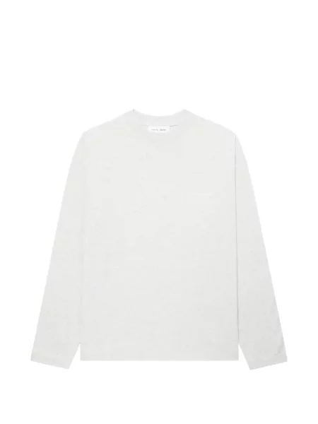 Lung tricou Essentials cu imagine gri
