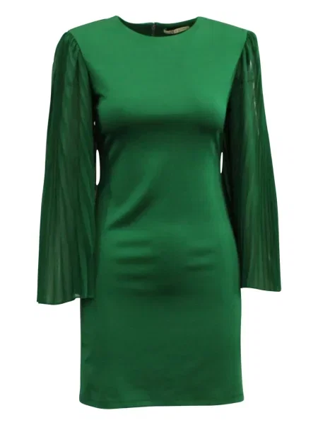 Rochie maxi Alice + Olivia lungă de costum verde