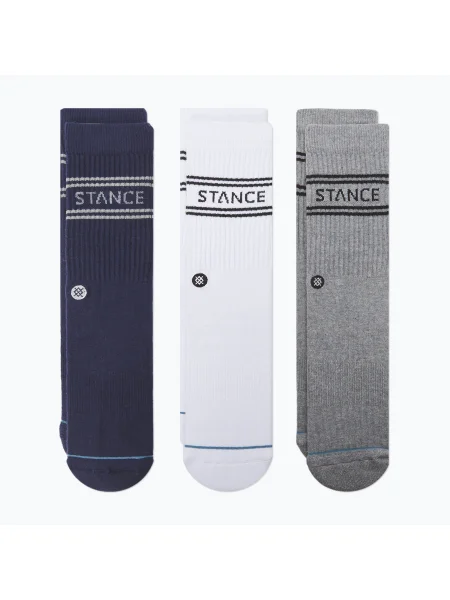 Stance Basic Crew zokni 3 pár tengerészgyalogos zokni. Méret: L