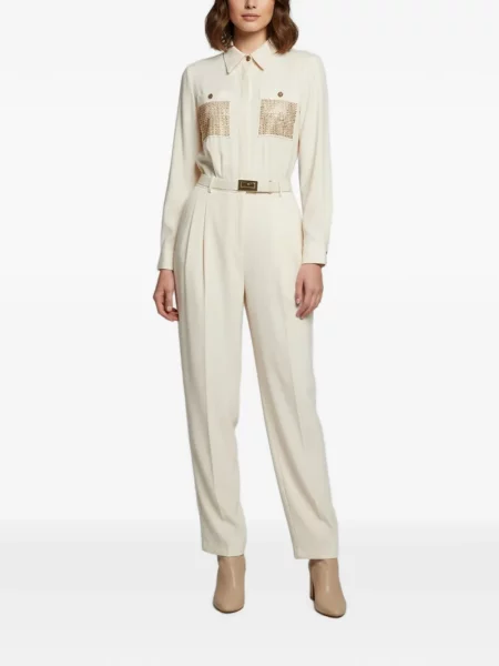 Salopetă Elisabetta Franchi din crep