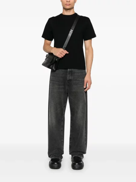 Tricou Extreme Cashmere din cașmir negru