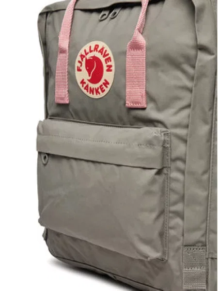 Turistický batoh Fjällräven Kanken 16 l fog/pink šedý