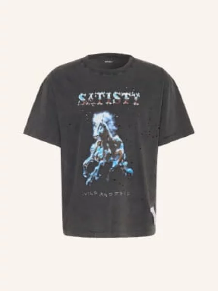 Satisfy Běžecké Tričko Mothtech černá