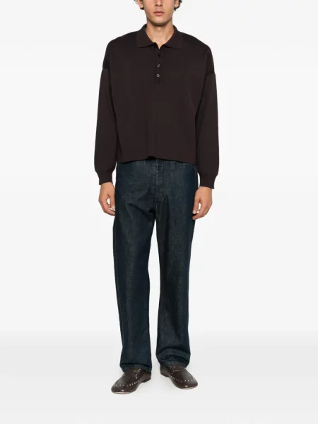 Decupat tricou polo Marsem maro