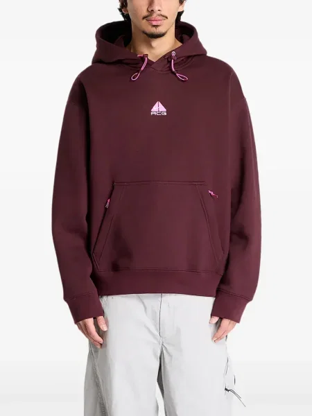 Top sport Nike din fleece plisat fără mâneci alb