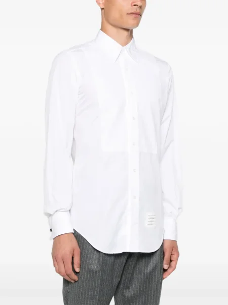 Cămașă Thom Browne cu dungi alb