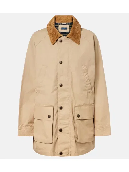 Kurtka Polo Ralph Lauren sztruksowa beżowa